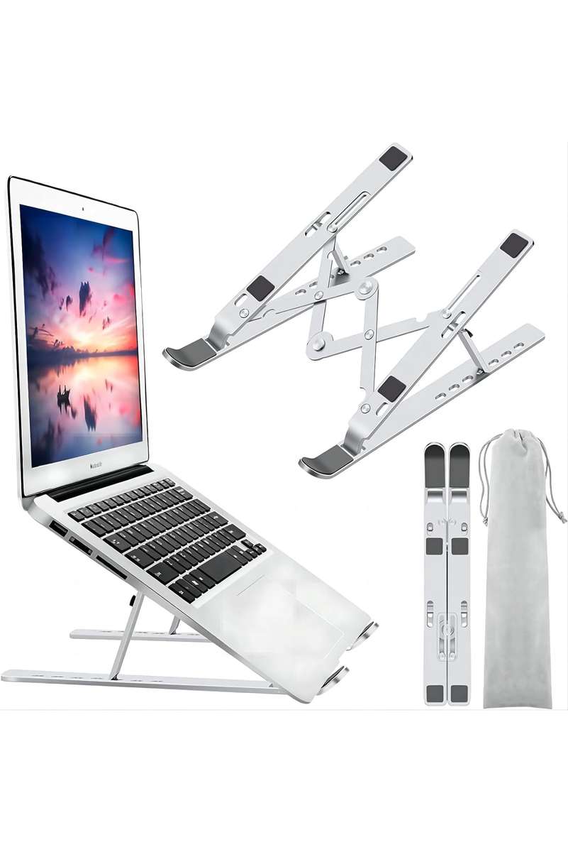 Adjustable Foldable Aluminium Laptop Stand Holder