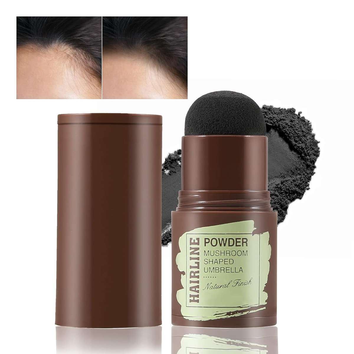 Hairline Eyebrow Shadow Hair Root Touch Sponge Powder PROMO-2-FOR-1