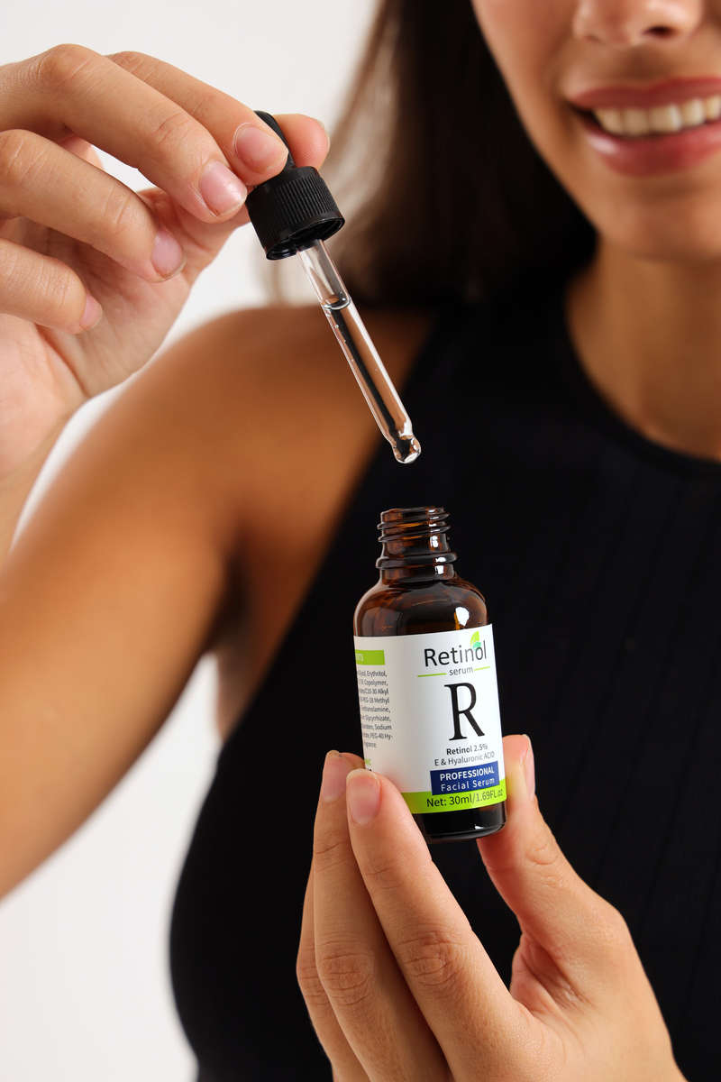 Vitamin C, Retinol and Hyaluronic Acid Serum Set - Complete Skincare Solution