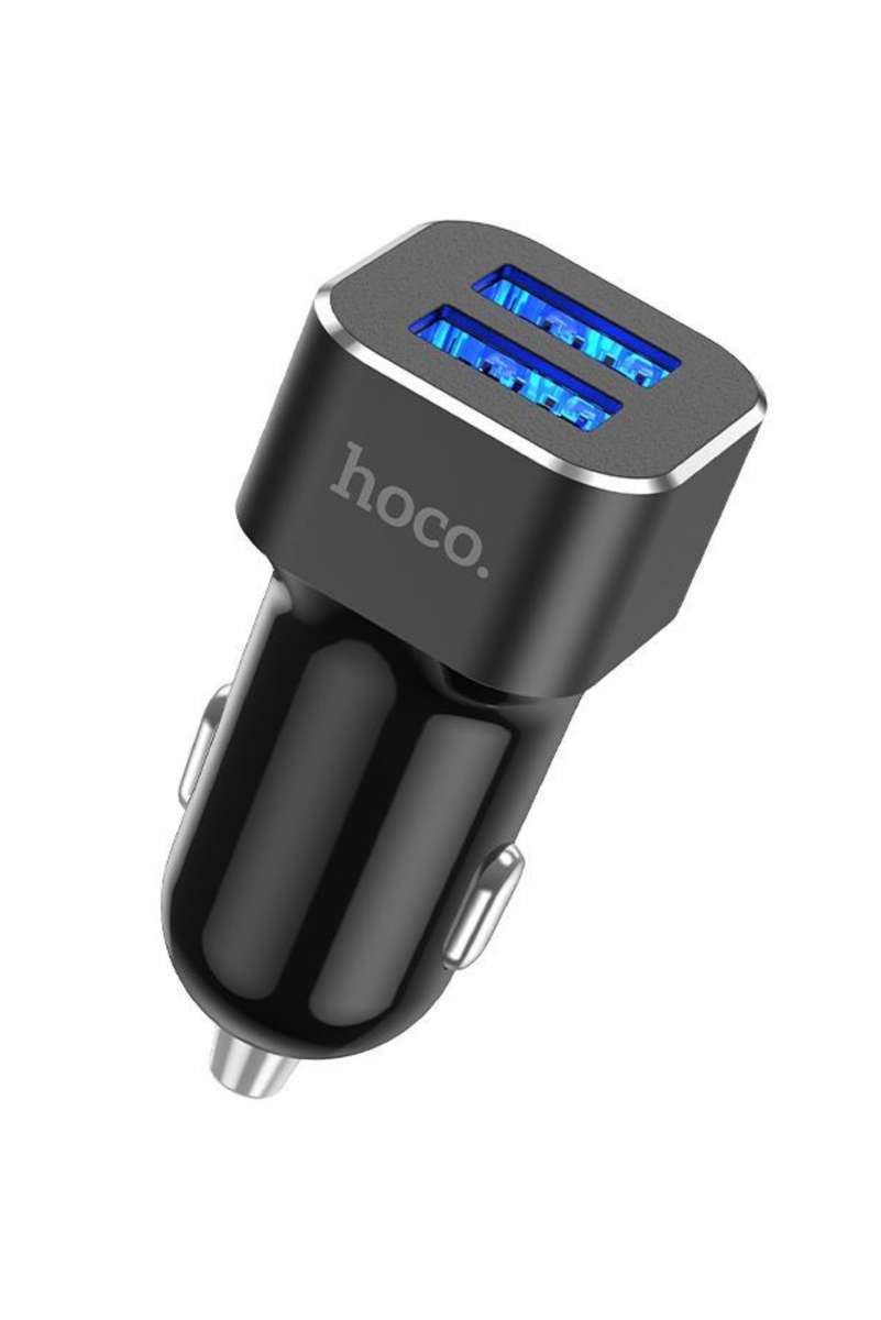 Hoco DZ8 Double Ported USB Car Charger Adaptor