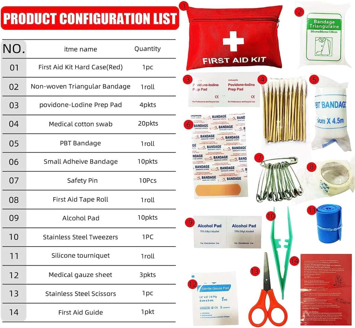 Senza® Emergency Medical First Aid Kit