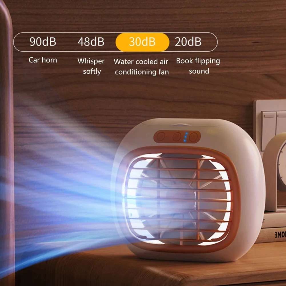 Portable Mini Desk Air Conditioner Cooling Fan