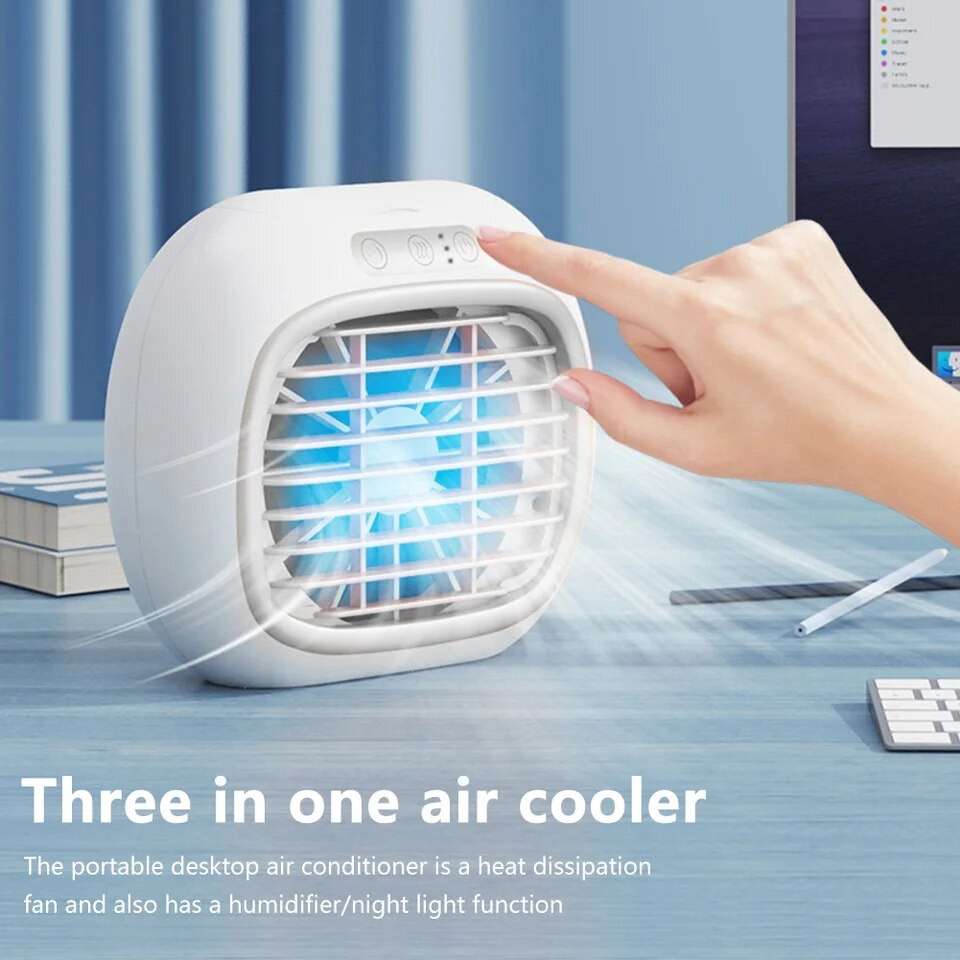 Portable Mini Desk Air Conditioner Cooling Fan