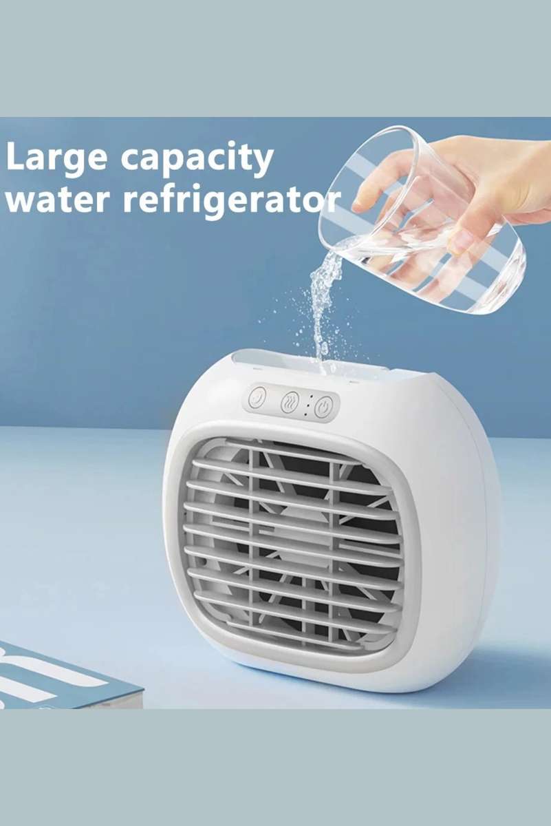 Portable Mini Desk Air Conditioner Cooling Fan