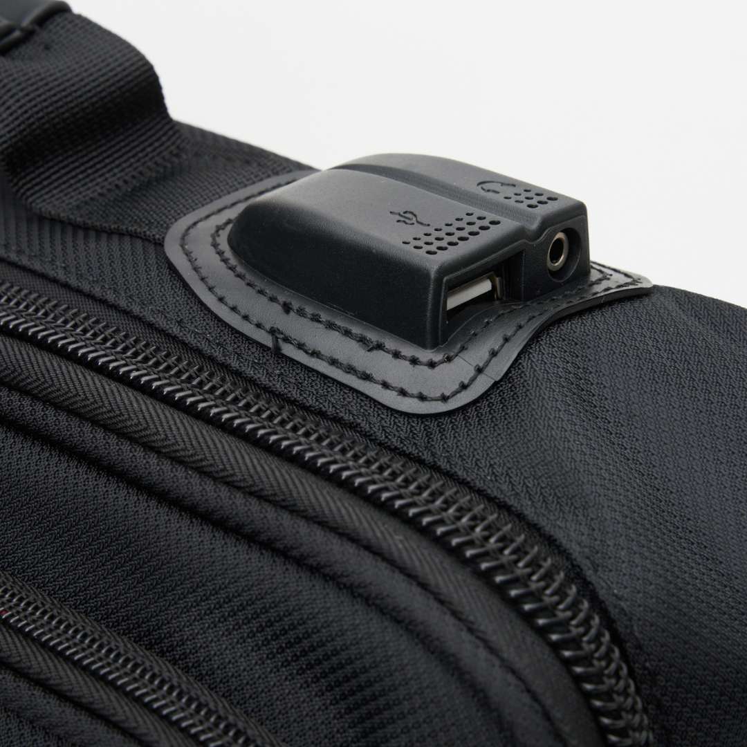 Powerland Genuine Leather Laptop Backpack School Bag