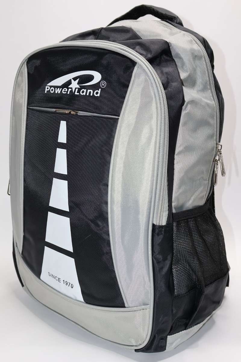 Powerland Large School Bag Waterproof Backpack Nylon With Multiple Compartments
