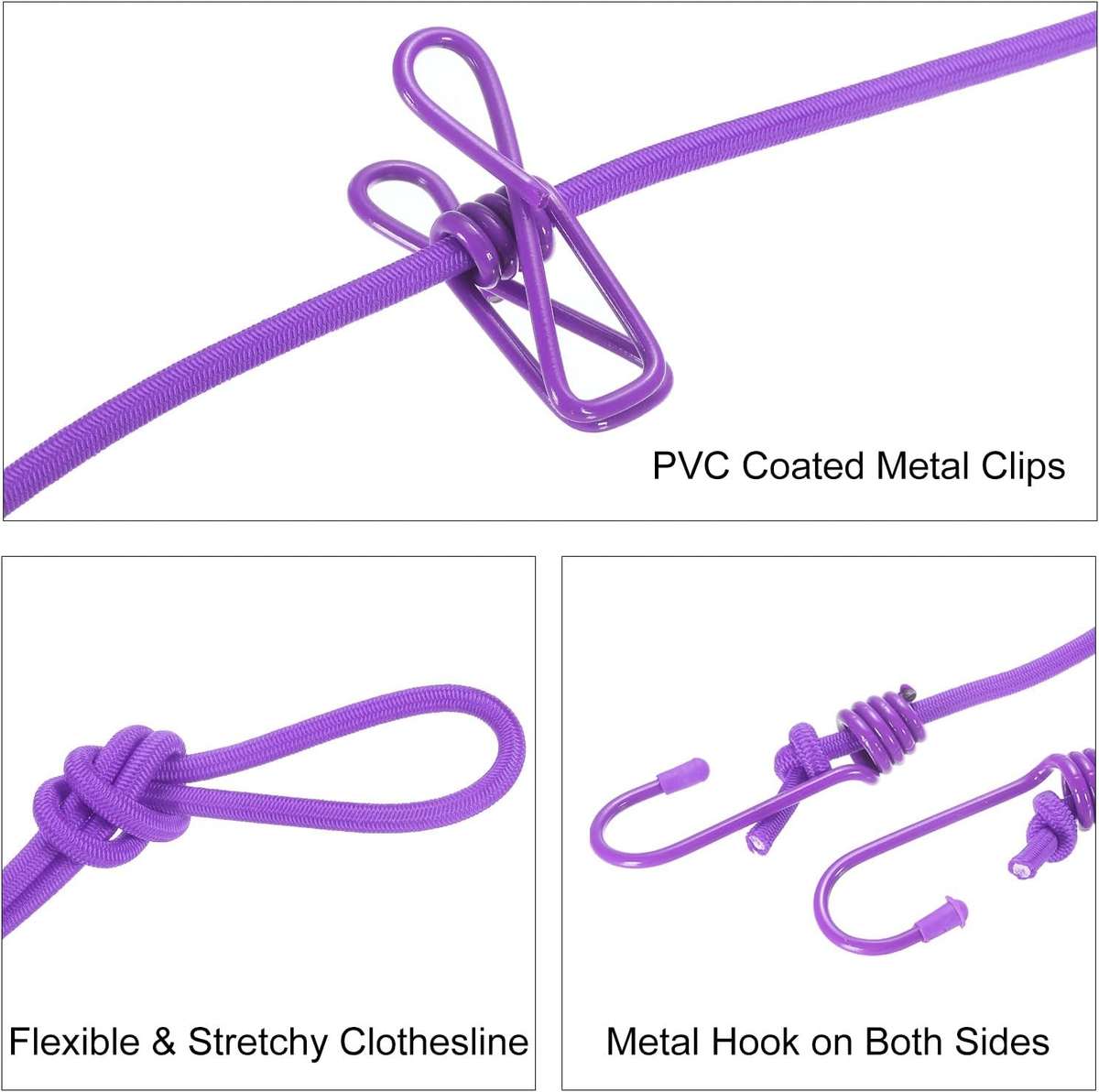 Senza® Retractable Portable Lightweight Travel Clothesline