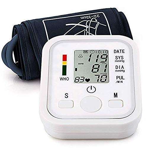 Upper Arm Electronic Blood Pressure Digital Home Monitor
