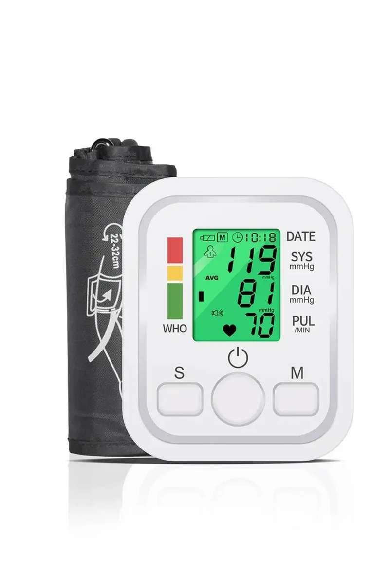 Upper Arm Electronic Blood Pressure Digital Home Monitor