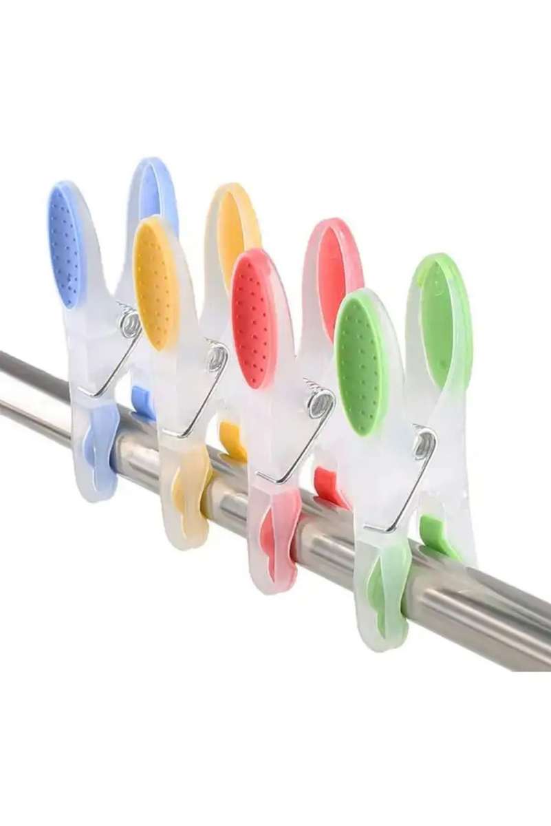 20pcs Plastic Pegs Heavy Duty With Finger Grip & Clothes Dbl Grip 80mm