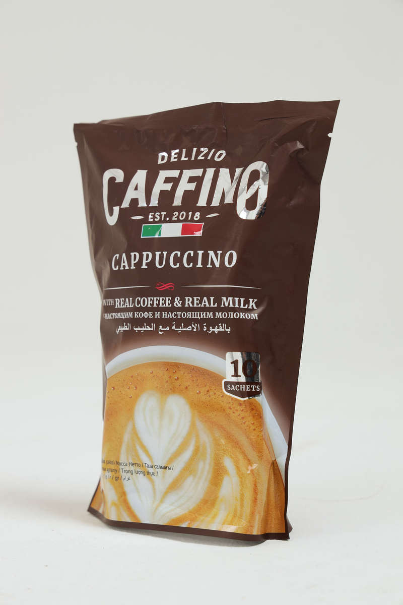 Delizio Caffino Cappuccino 3 in1 Instant Coffee 10 X 20g Sachets Per Pack