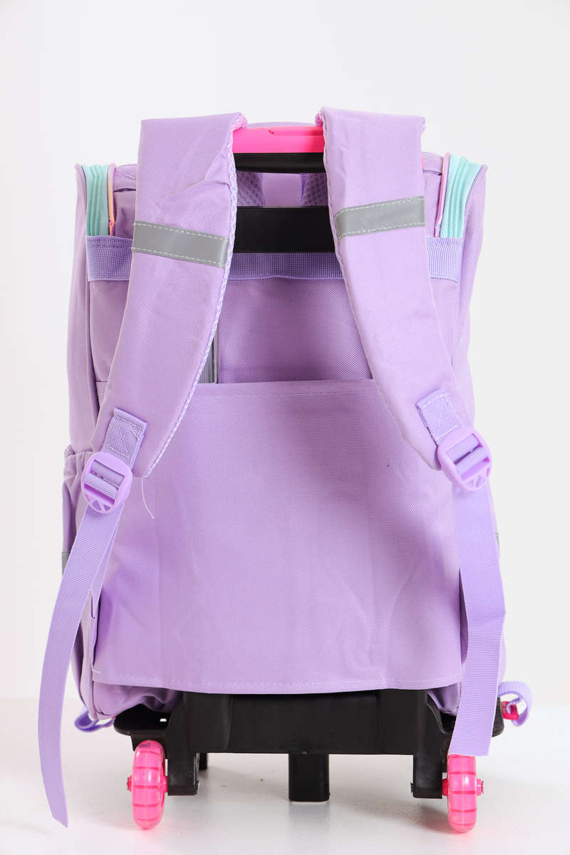 Kids Heavy Duty Trolley Bag Backpack School Bag 3 Piece Set