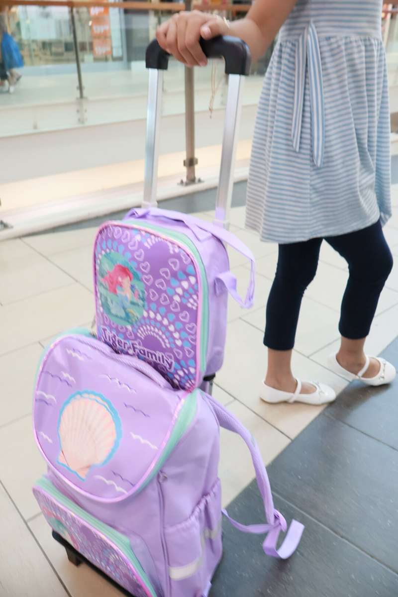 Kids Heavy Duty Trolley Bag Backpack School Bag 3 Piece Set