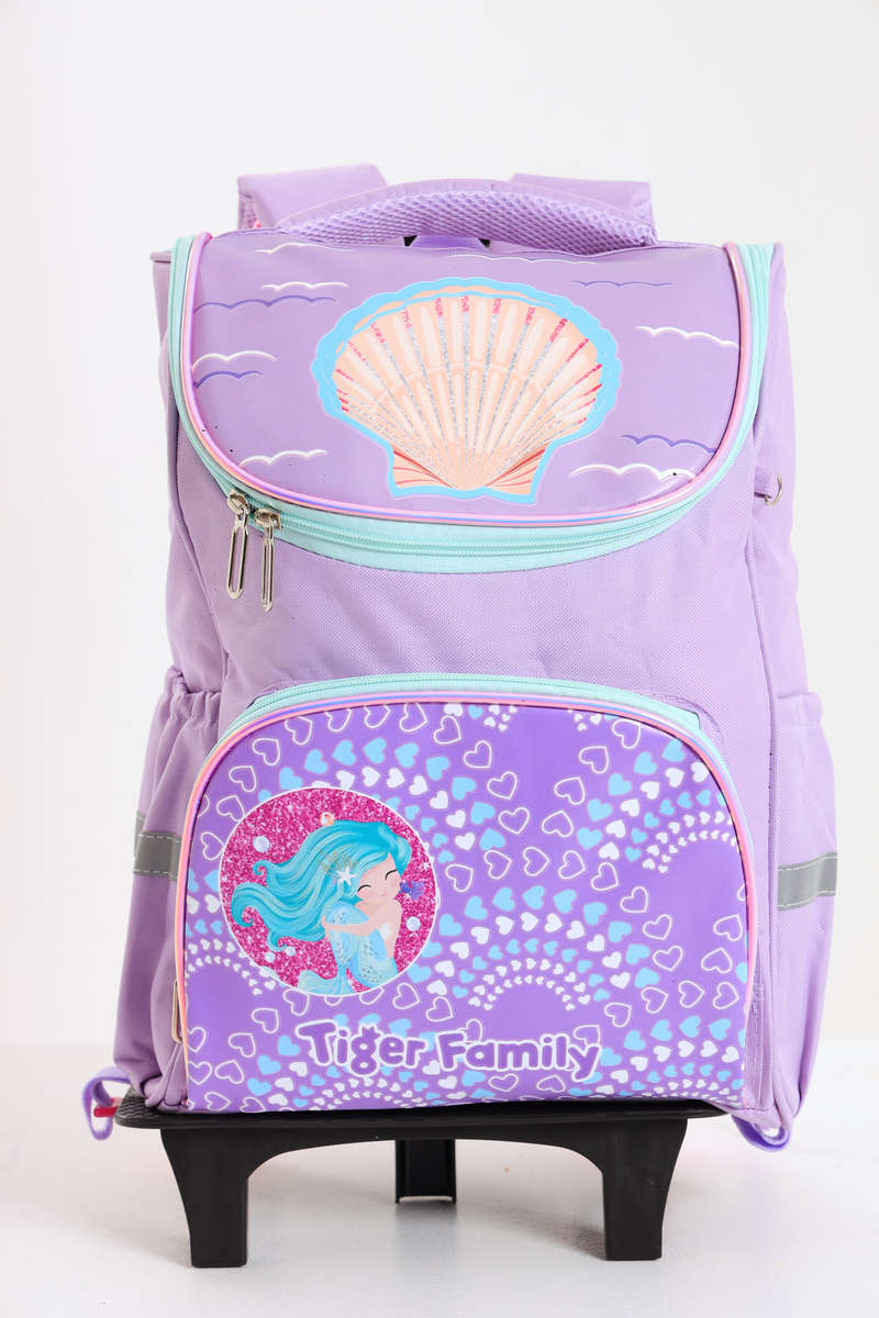 Kids Heavy Duty Trolley Bag Backpack School Bag 3 Piece Set