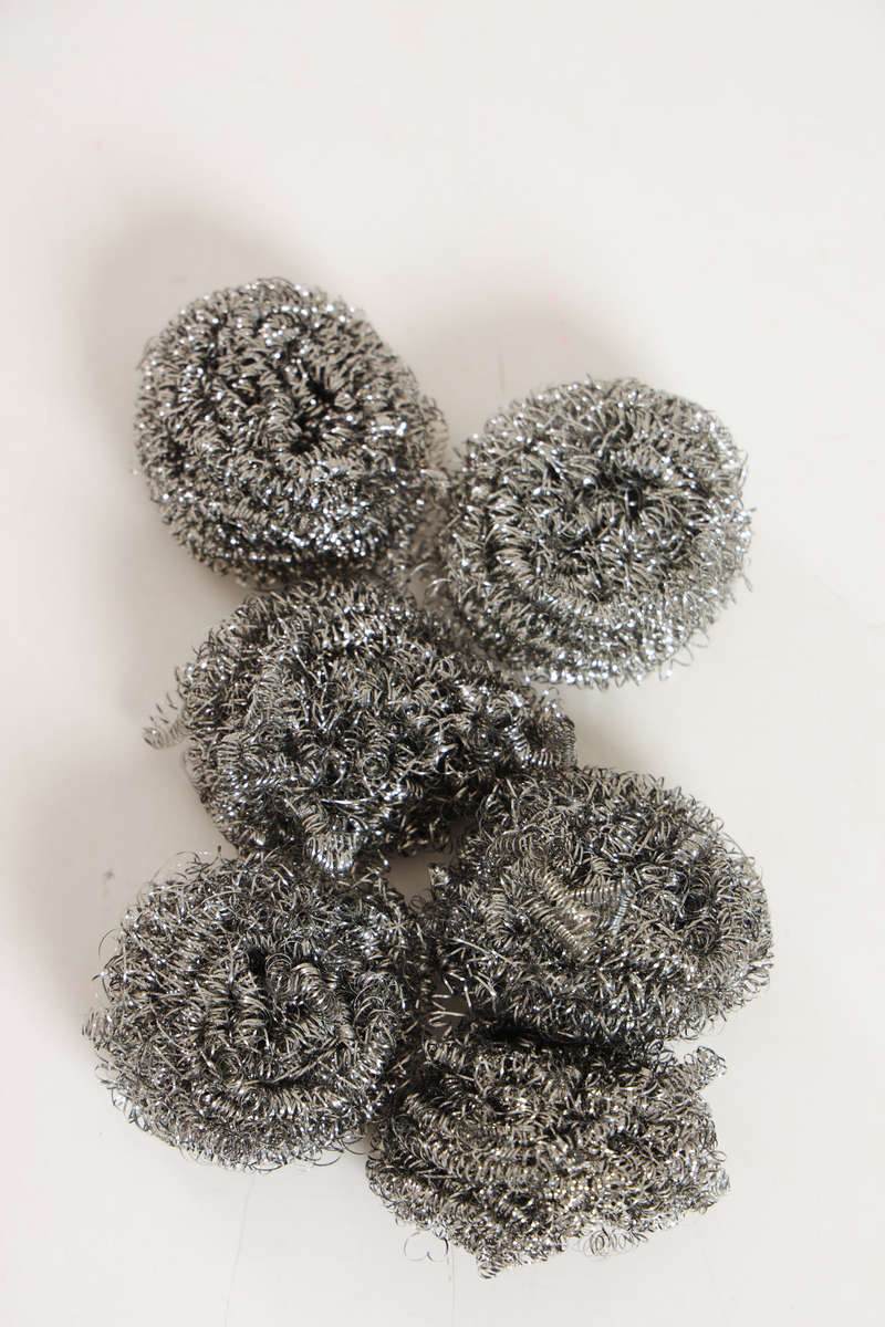 Senza® Pot Scourers Galvanized Pack of 6