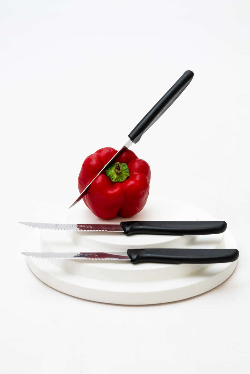 3 Piece Steak &amp; Fruit Carving Knife Set