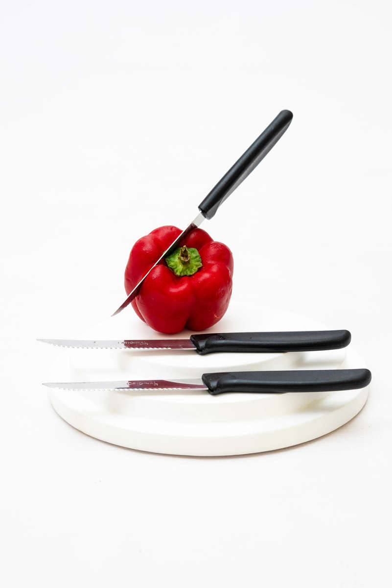 3 Piece Steak &amp; Fruit Carving Knife Set