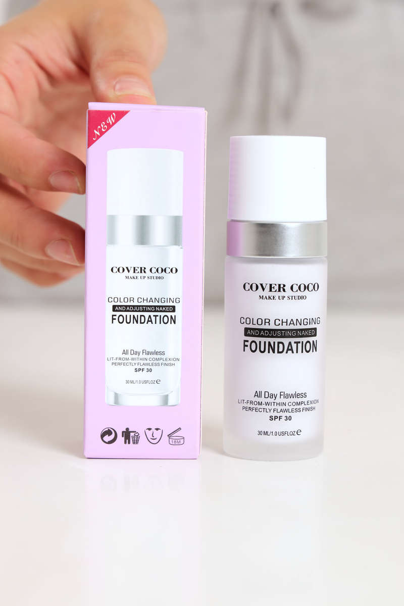 Colour Changing &amp; Adjusting Naked Foundation 30ml
