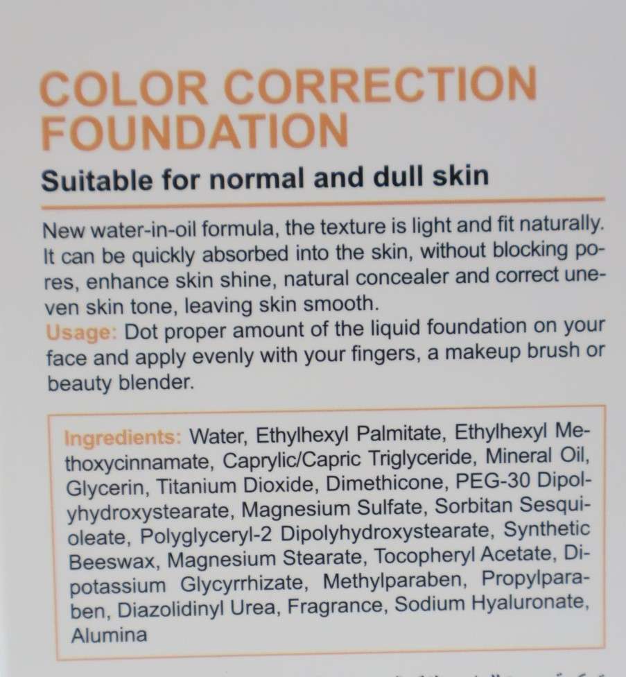 Colour Changing Foundation and Moisturizer For Normal & Dull Skin Tone 50g