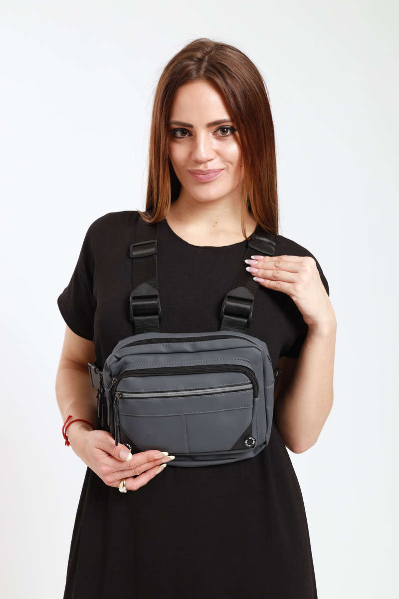 Forever Travel Chest Bag Sling Bag With Multiple Pockets