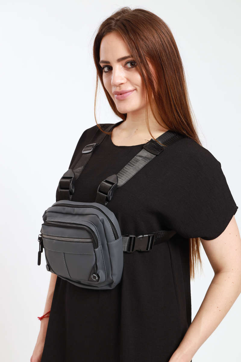 Forever Travel Chest Bag Sling Bag With Multiple Pockets