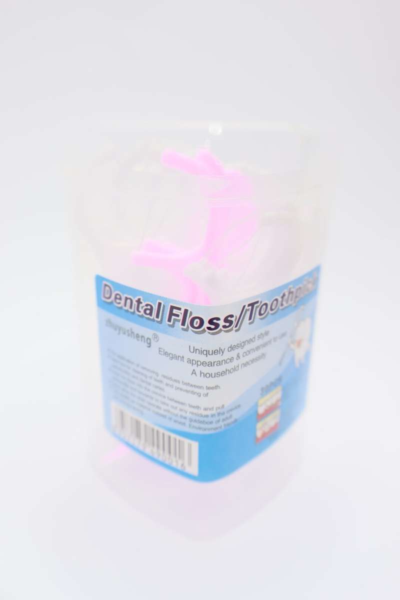 Senza® 30 Piece Dental Floss Toothpicks