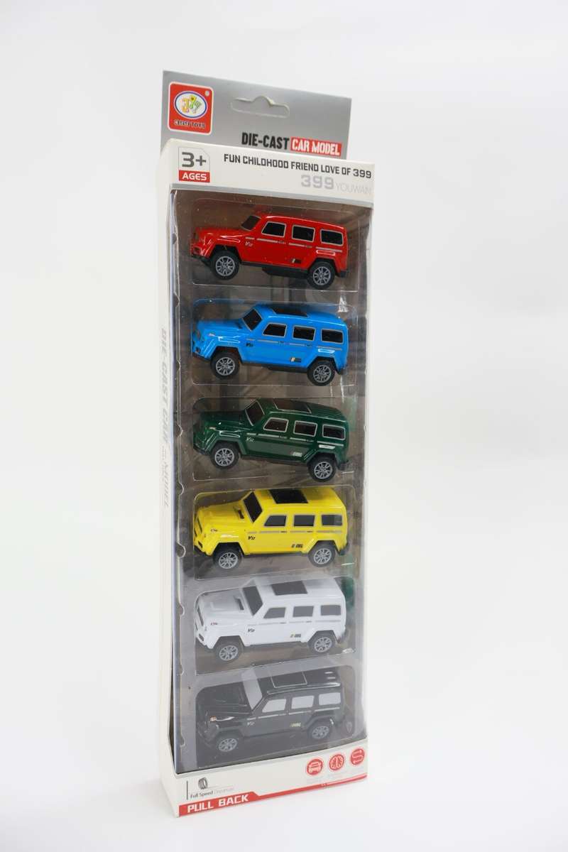 Die Cast Mini Model Cars Set of 6