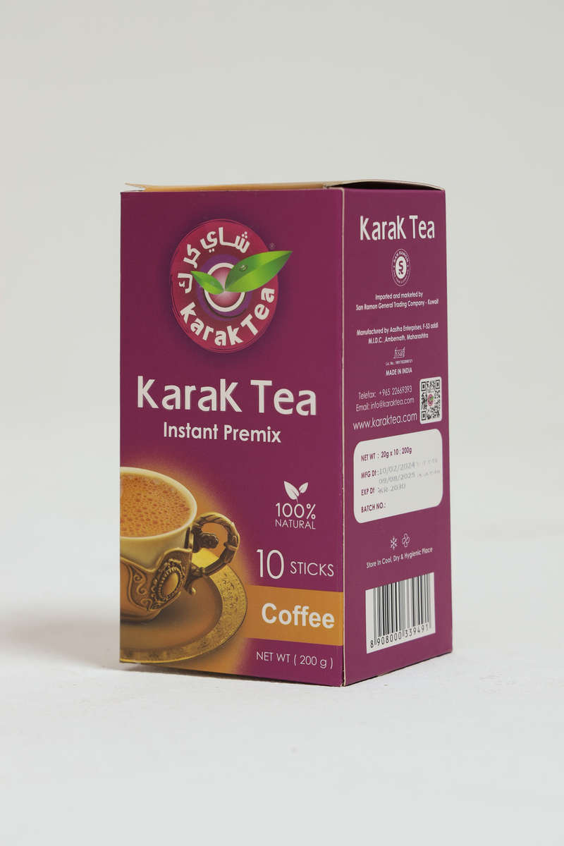 Karak Tea Coffee Sticks Box of 10