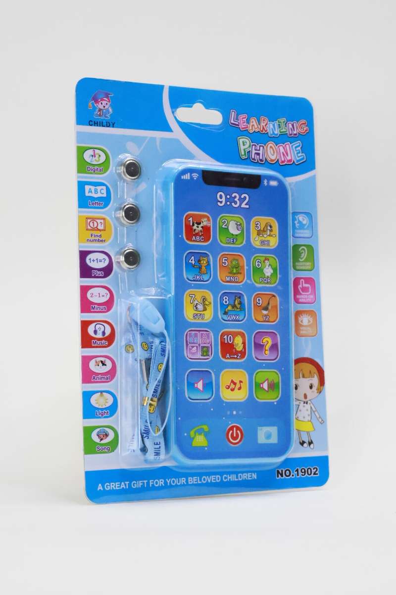 Musical Electronic Cell Phone Toy With Games For Educational Learning