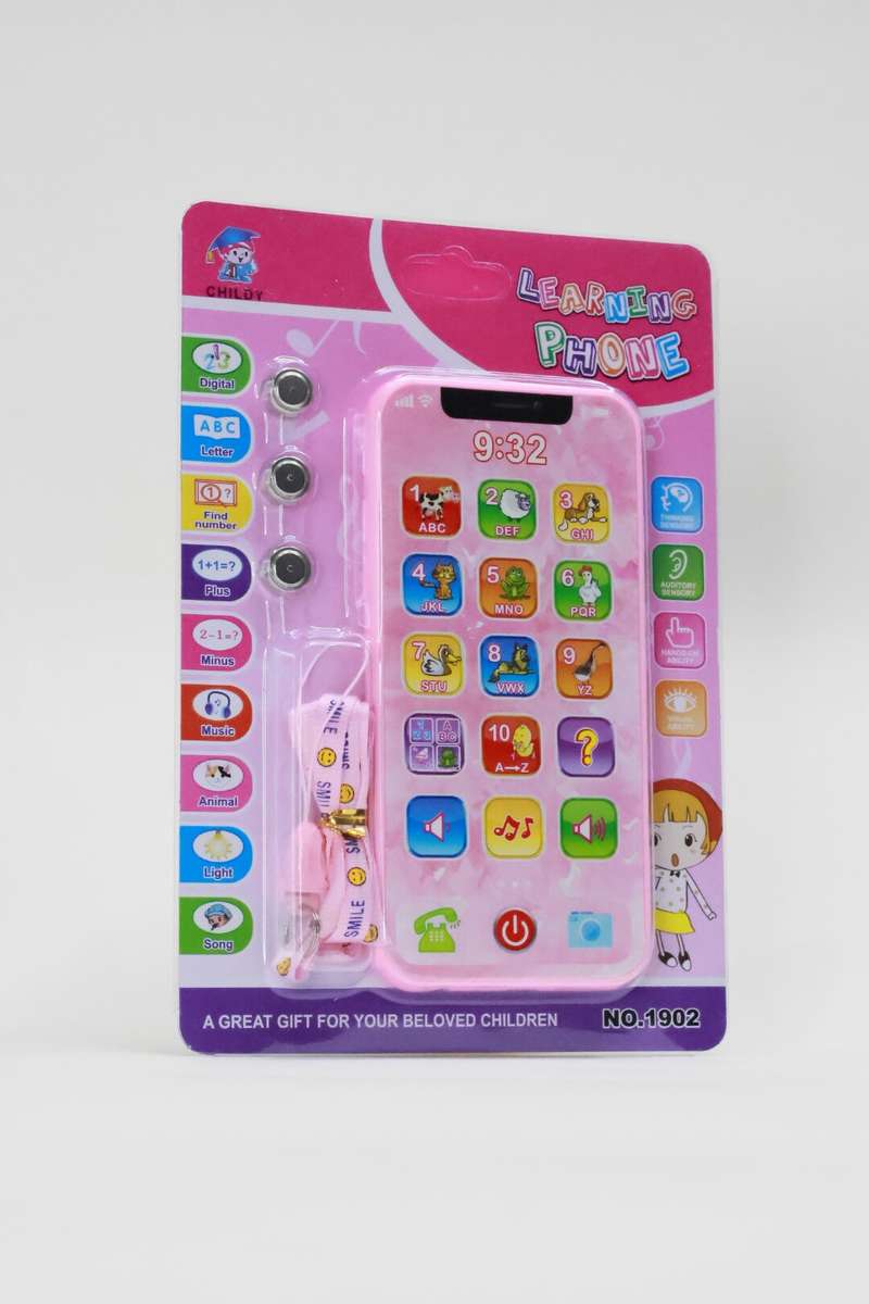 Musical Electronic Cell Phone Toy With Games For Educational Learning