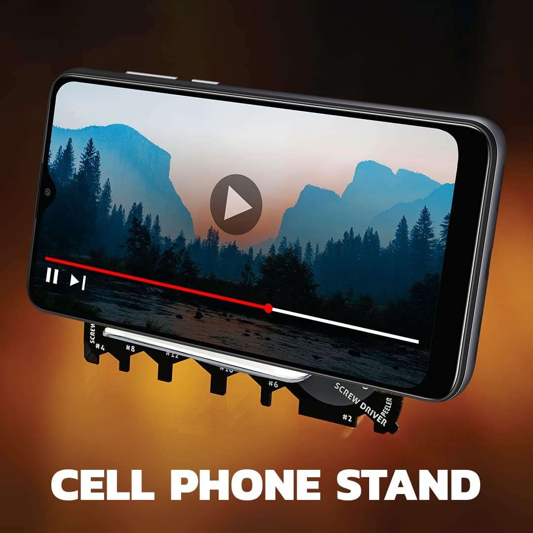 Wallet Ninja Multitool Card  18 in 1 Credit Card Size Multi-Tool