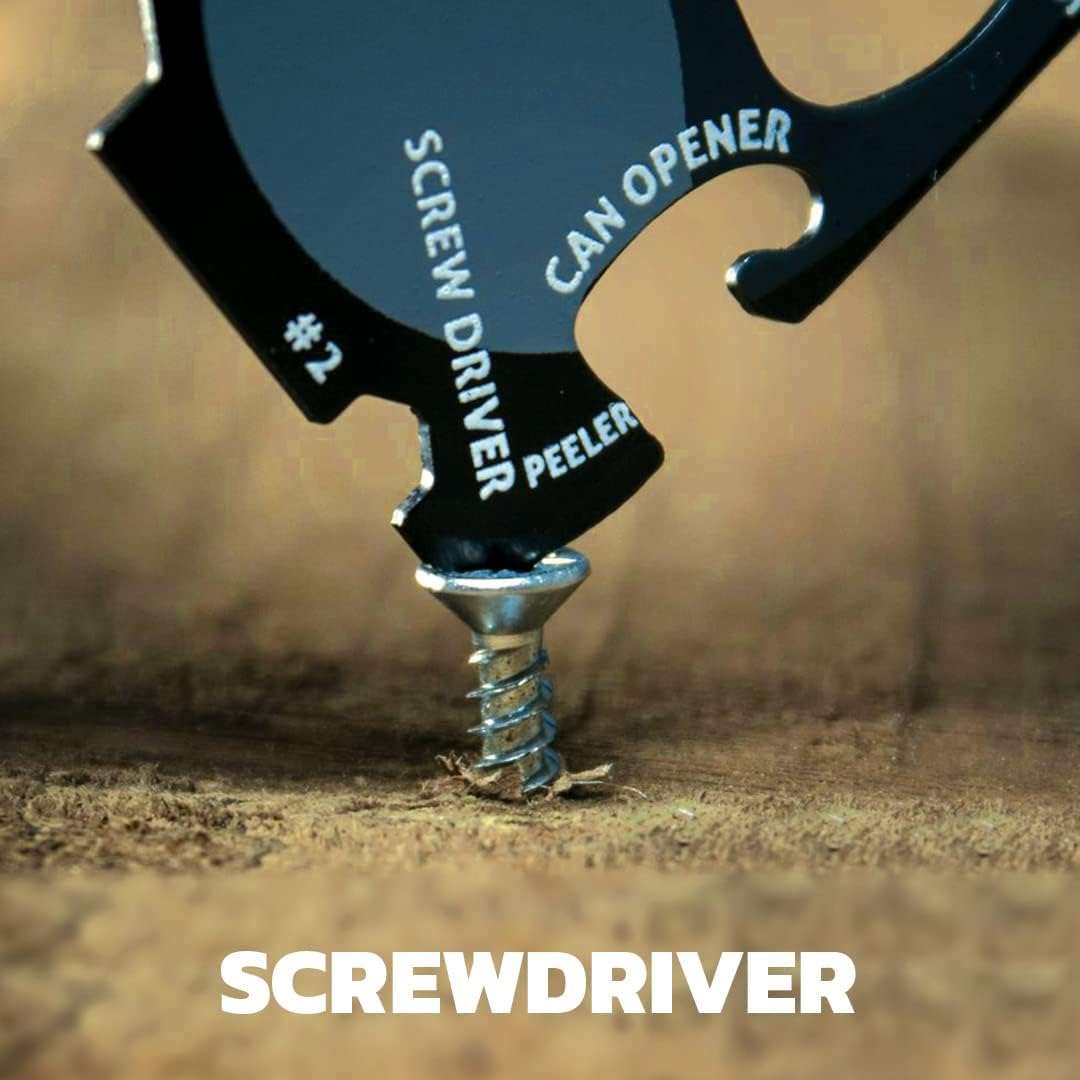 Wallet Ninja Multitool Card  18 in 1 Credit Card Size Multi-Tool