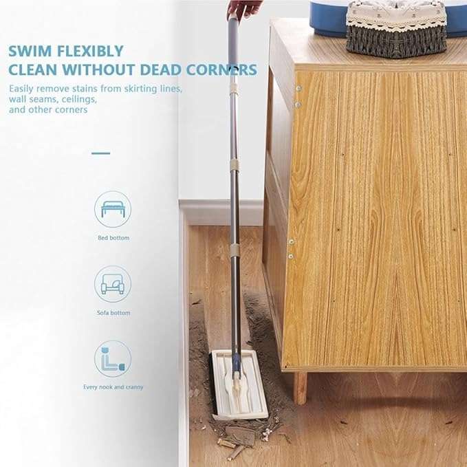 Senza 2 IN 1 Microfiber Scratch Mop Bucket Set with 2 Cloths