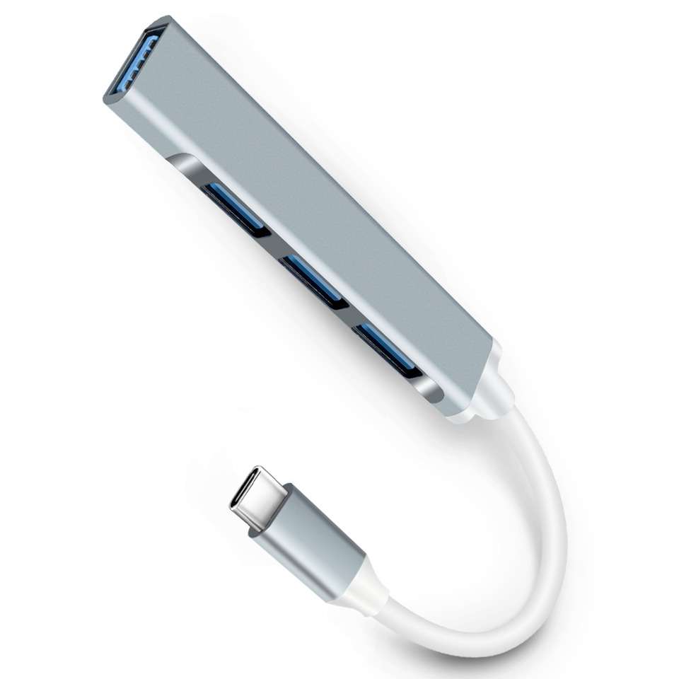 Type C To USB 4 Port Hub