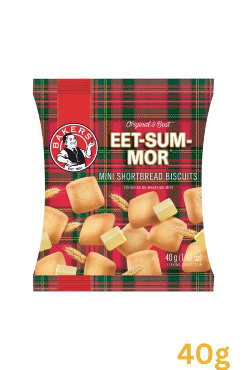 Bakers® Eet-Sum-Mor Mini Shortbread Biscuit 40g