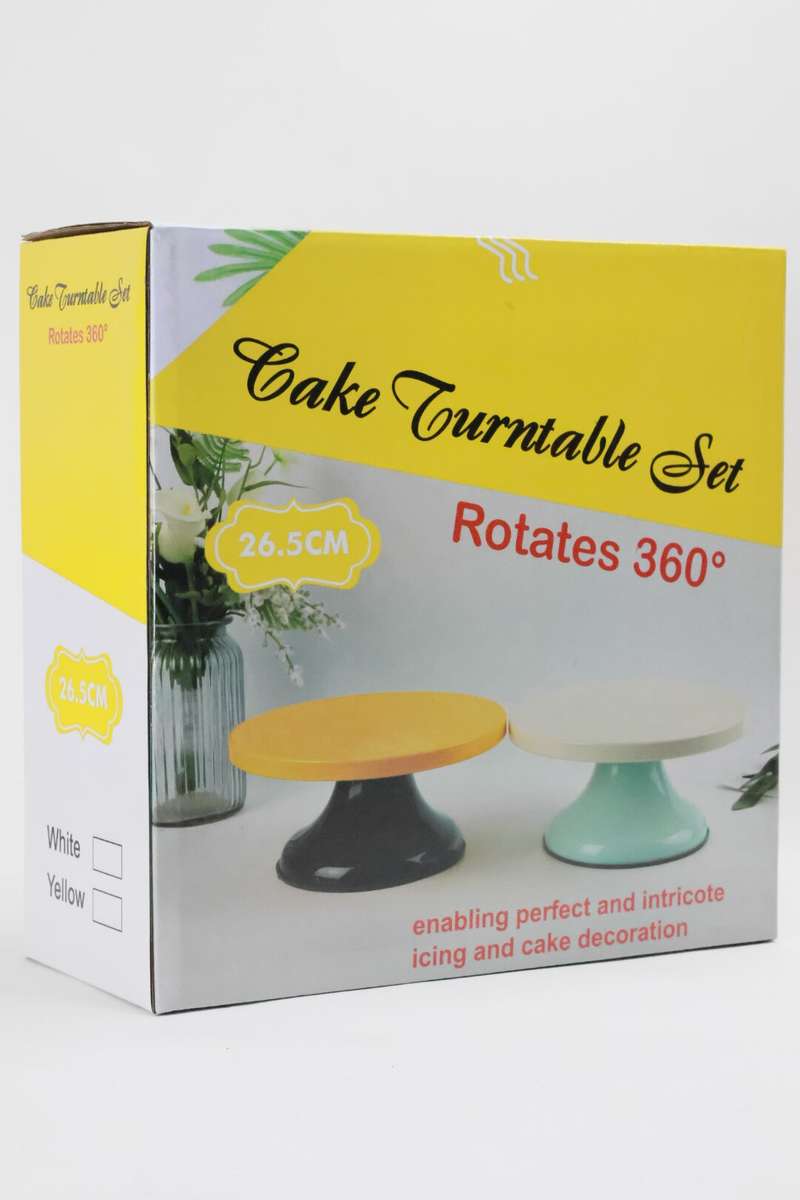 Rotating Cake Turntable Stand 26cm