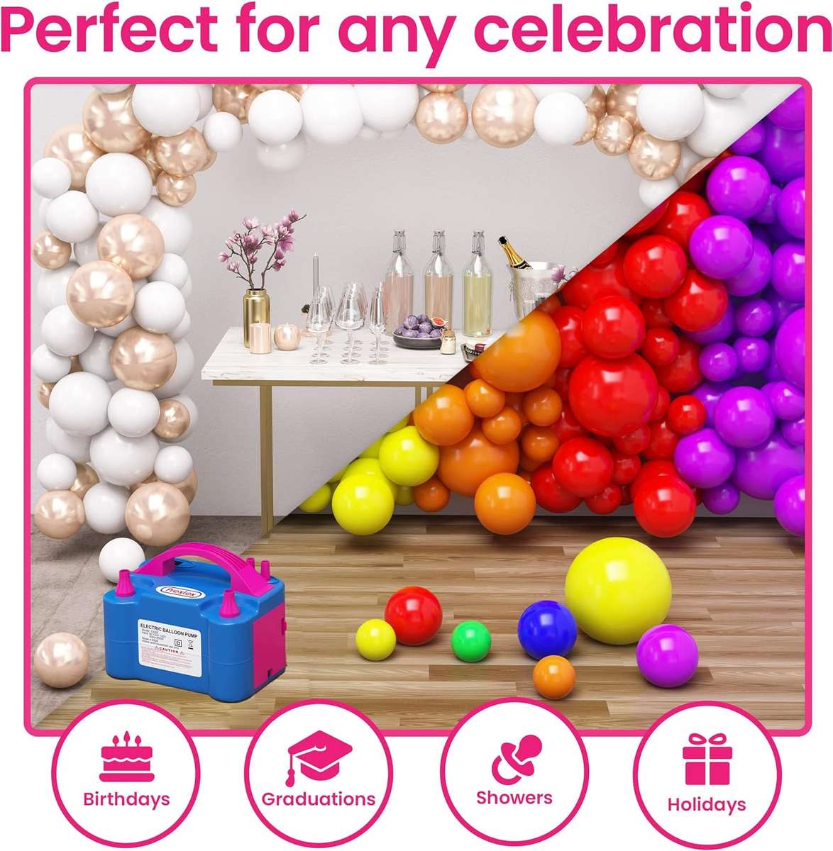 Senza Electronic Portable Balloon Pump 600w