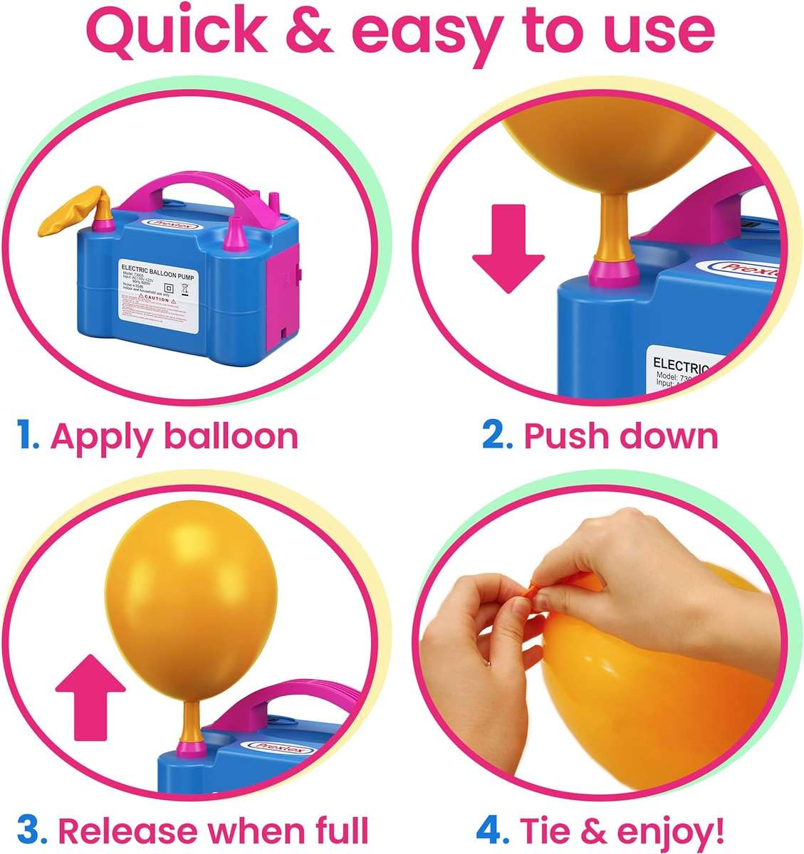 Senza Electronic Portable Balloon Pump 600w