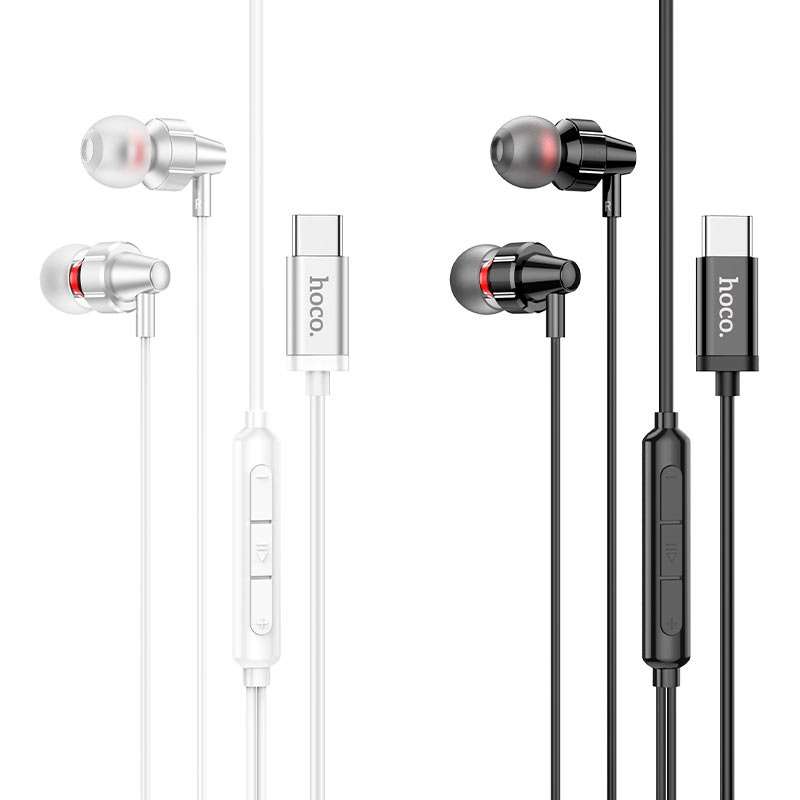 HOCO M90 Wired Earphones Type-C  Delight With Mic