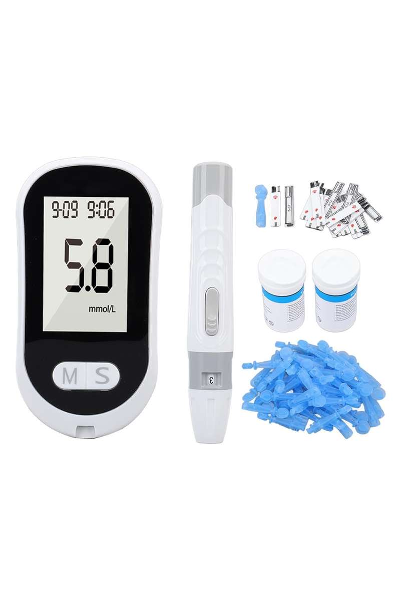 Portable Smart Blood Sugar Glucose Monitor Kit