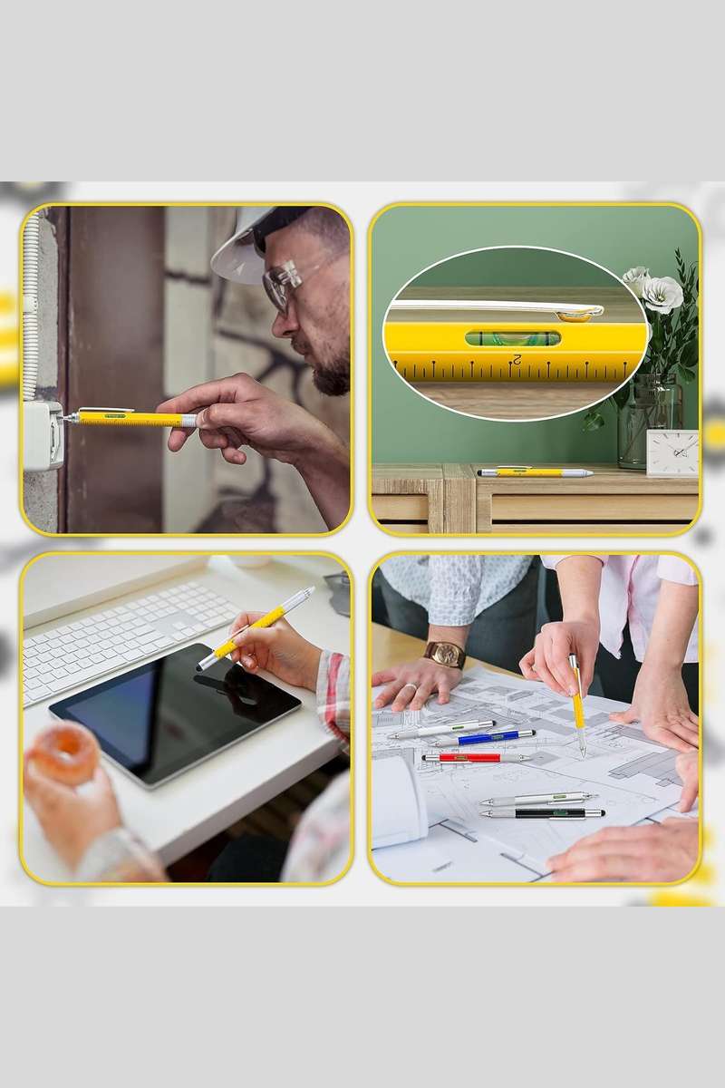Senza® 6 In 1 Multifunctional Tool Stylus Pen