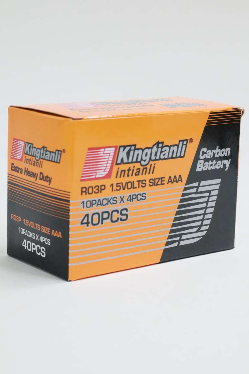 Extra Heavy Duty AAA Carbon Batteries Pack Of 4