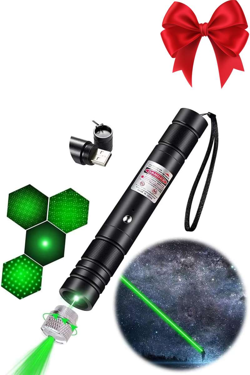 Laser Pointer With Green Beam For Precision and Professional Use
