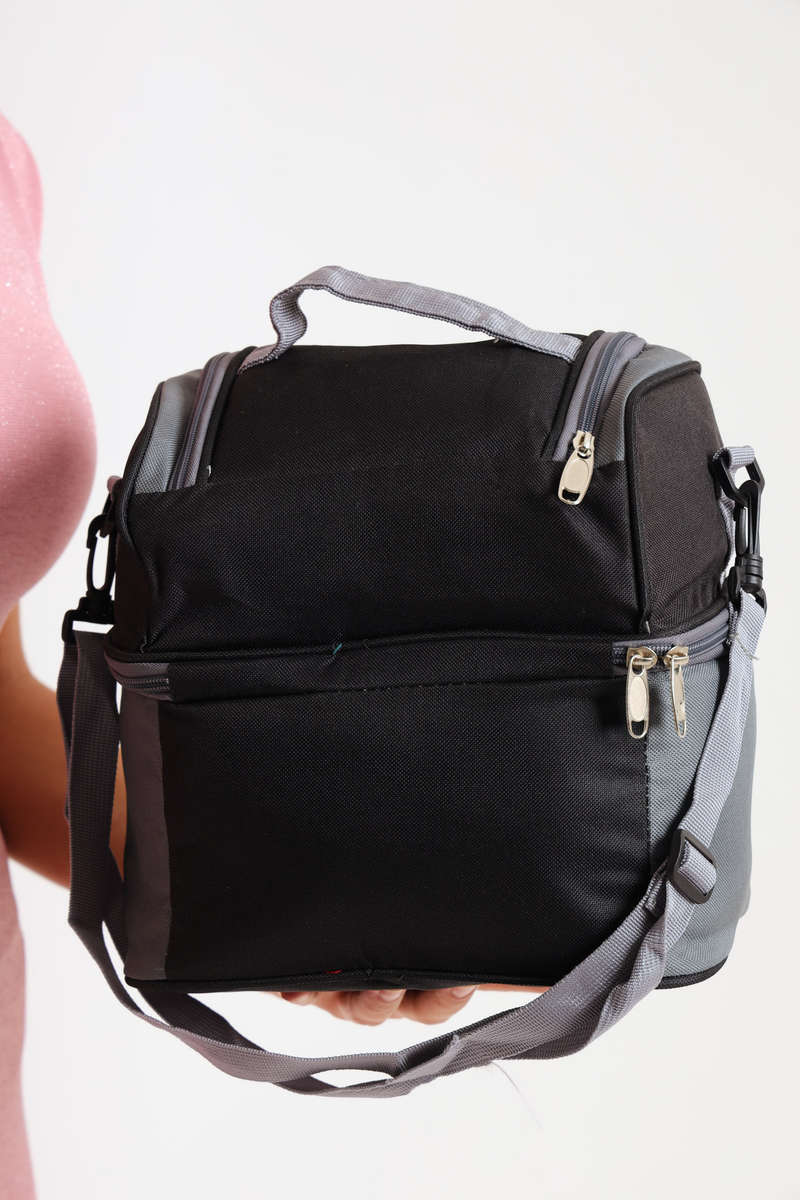 Senza® Premium Large Capacity Double Decker Thermal Insulated Cooler Bag Lunch Bag