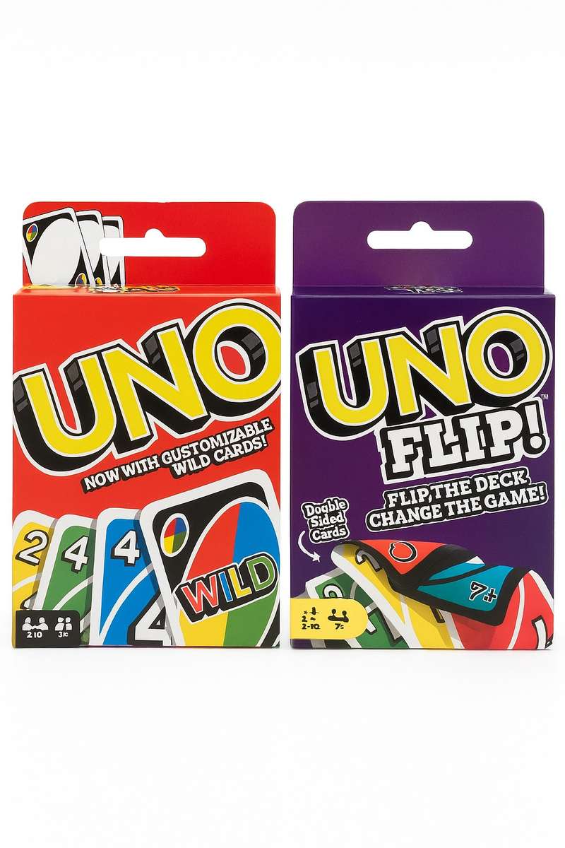 The UNO Flip Card Game or UNO