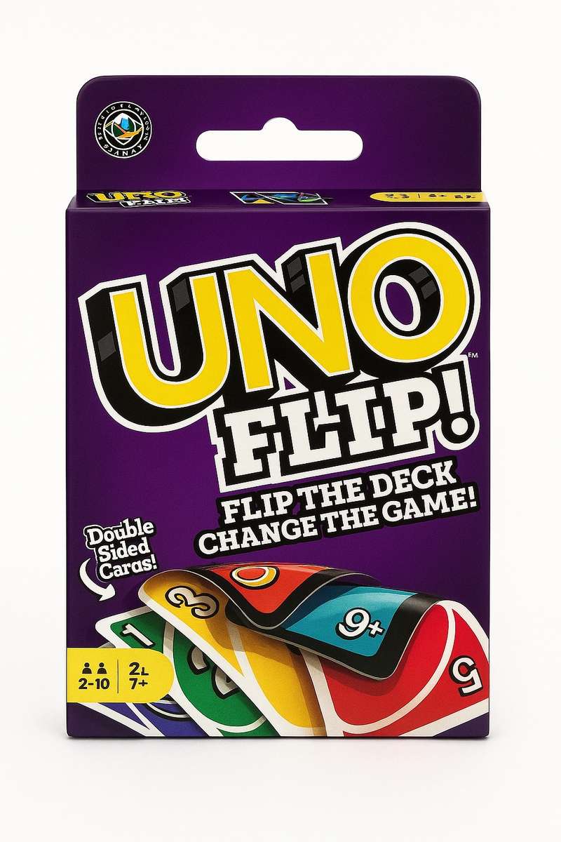 The UNO Flip Card Game or UNO