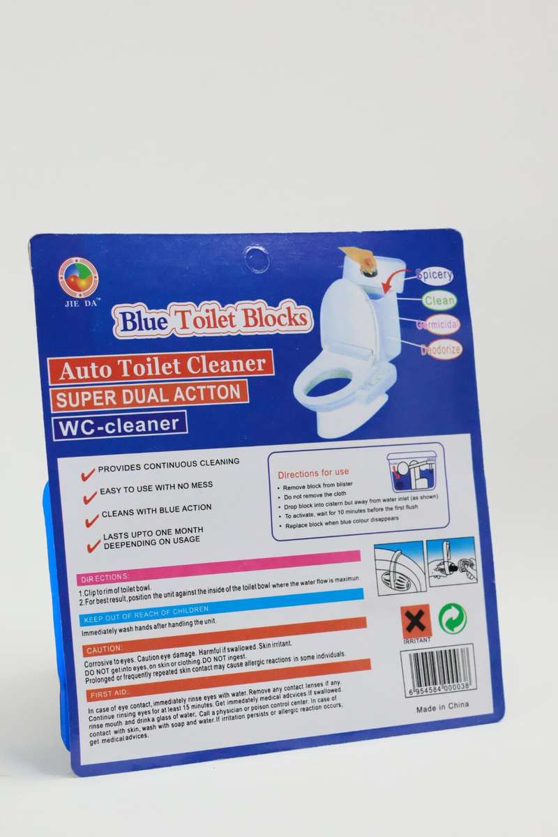 2 Pcs Toilet Blue Blocks
