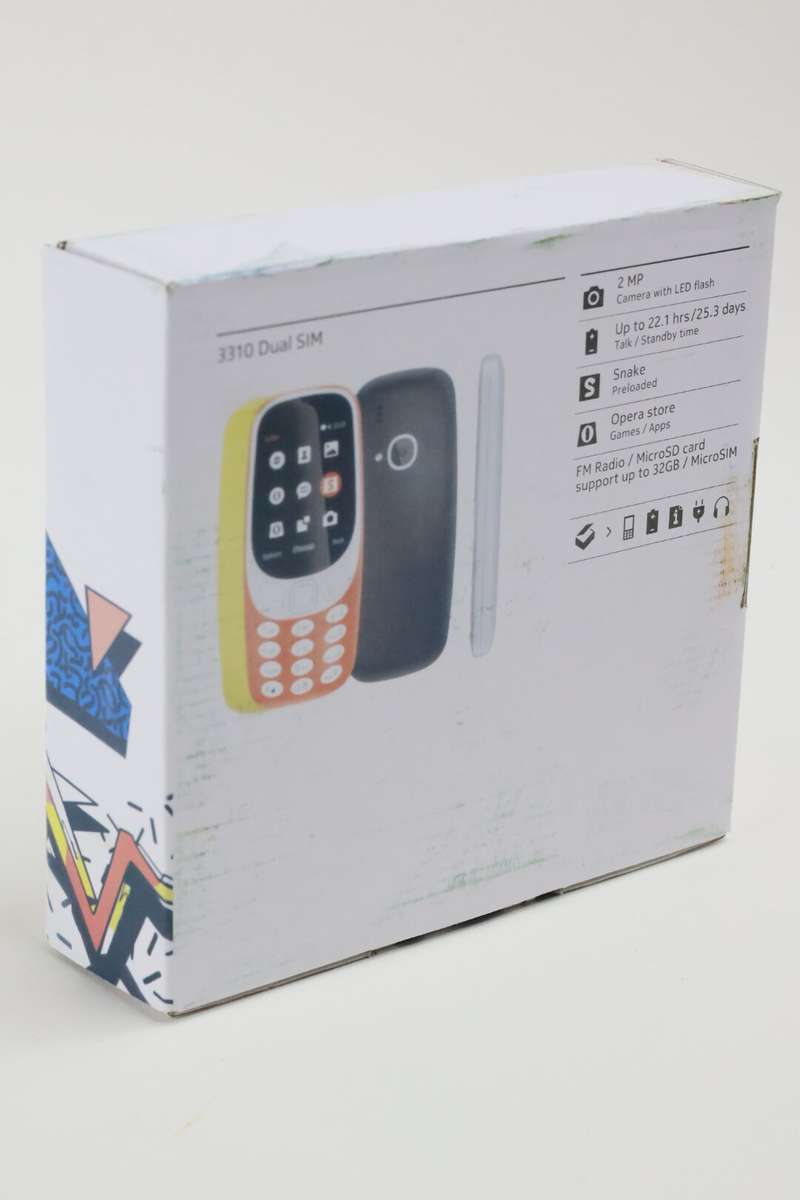 Classic 3310 Dual Sim Emergency Parent Phone or Kids Pick-Up-Phone