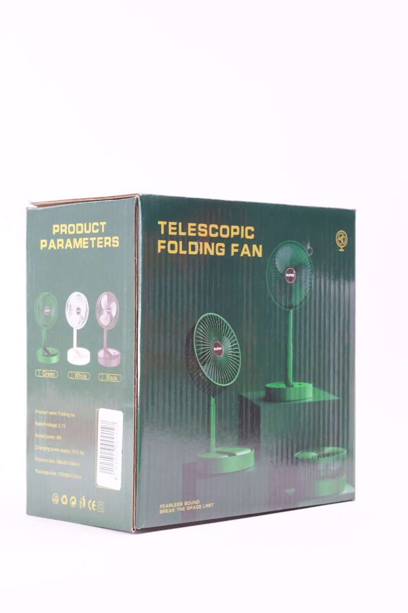 Folding Desktop Rechargeable Telescopic Air Cooler Fan