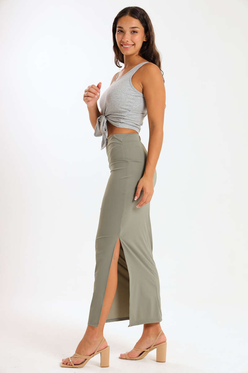Ladies Bodycon Maxi Skirt